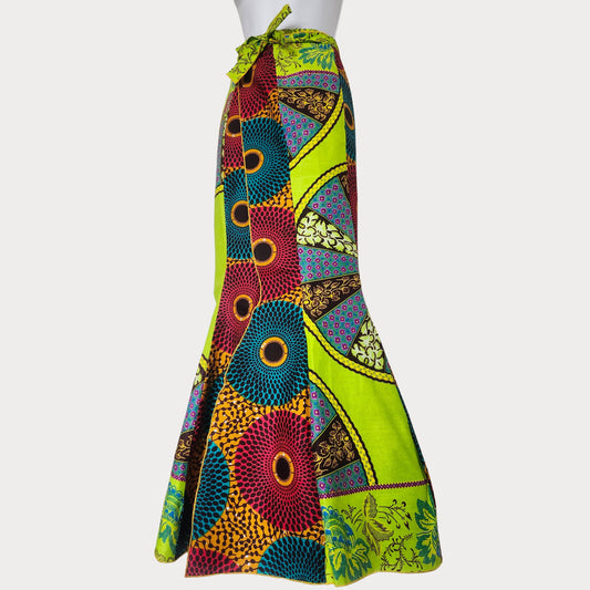 Green Ankara Mermaid Skirt