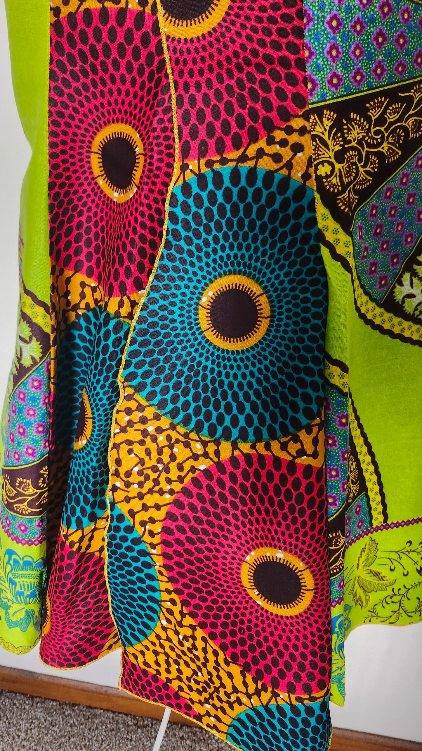 Green Ankara Mermaid Skirt