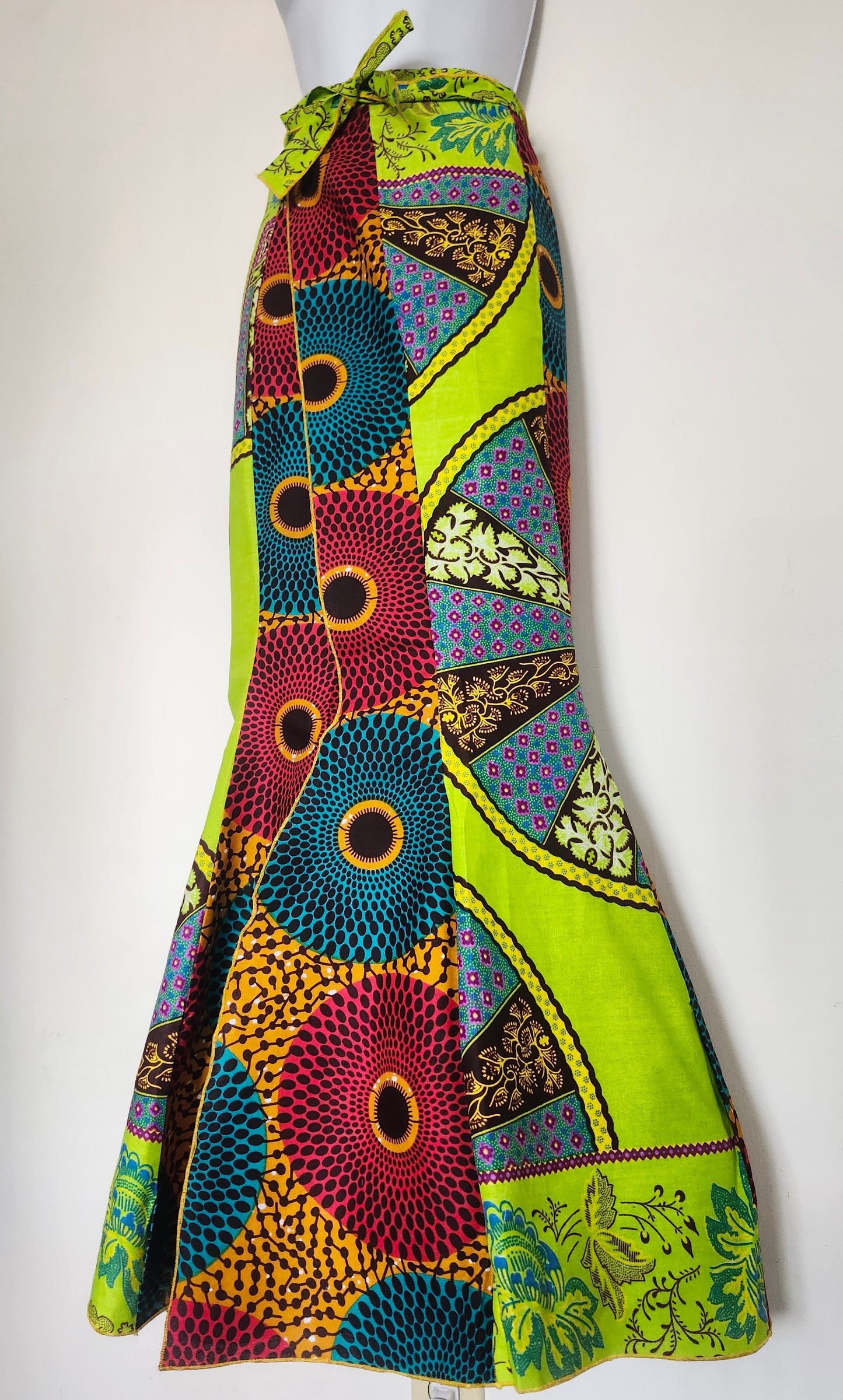 Green Ankara Mermaid Skirt