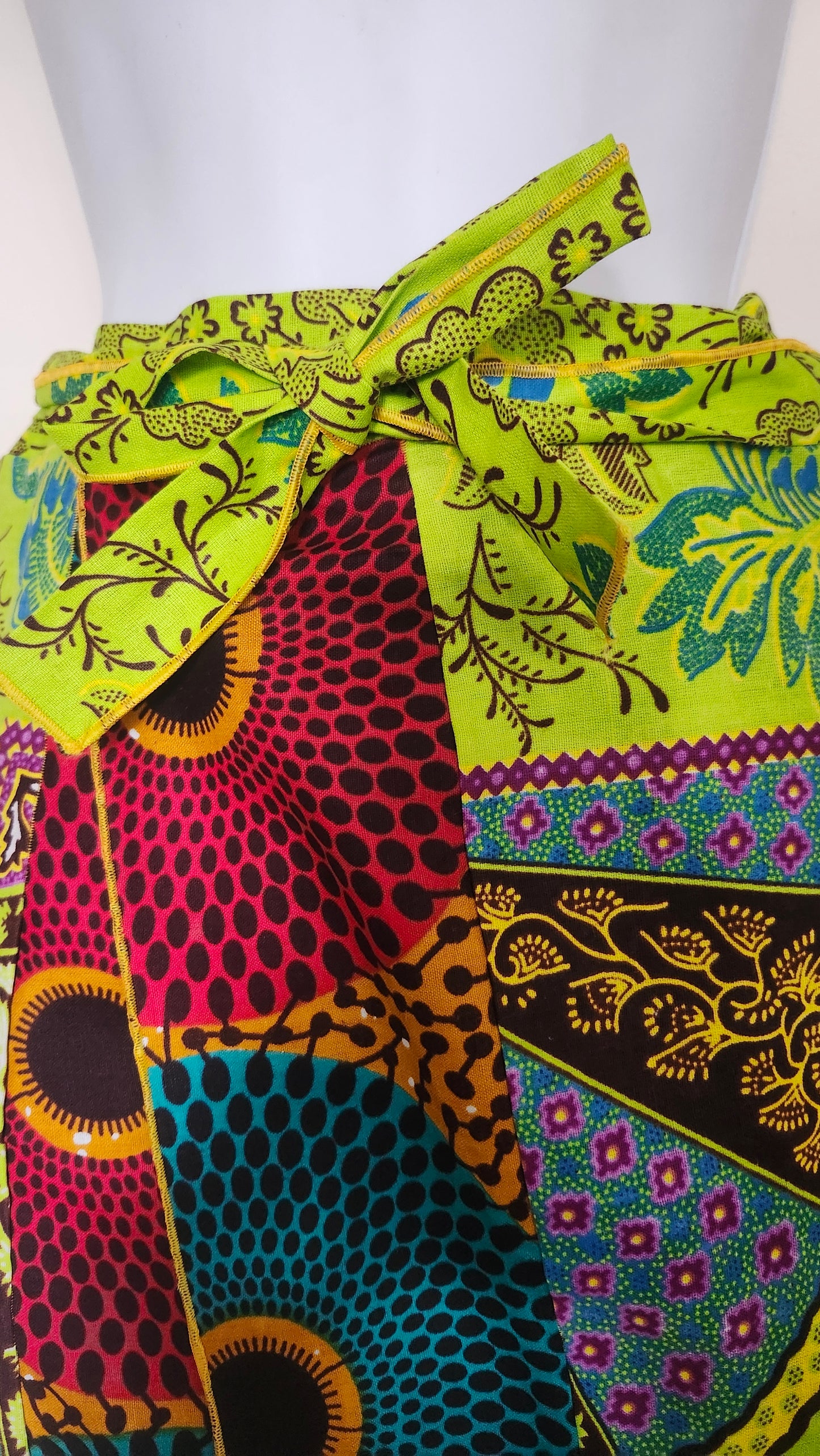 Green Ankara Mermaid Skirt
